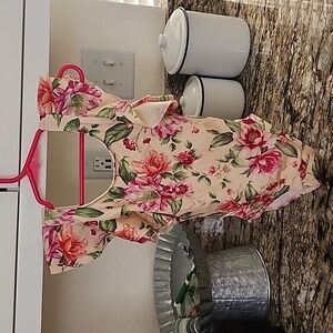 Janie And Jack  Girl's Dahlia Ruffle One Piece Swimsuit